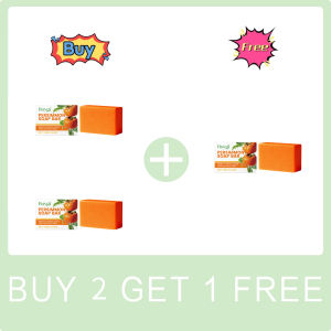 Hoygi | Persimmon Soap Bar Gentle Cleansing Skin Purifying and Deodorizing Soap for Fresh Skin Nourishes and Moisturizes Bath Soap 100g
