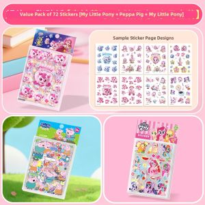 YOUYOUSHU | Peppa Pig PVC Stickers Childrens Toy Book