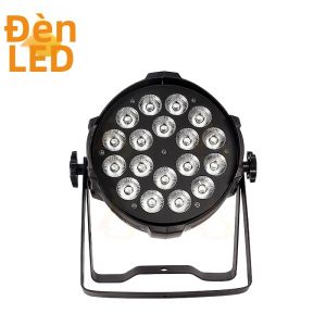 Đèn Par LED DMX 18x18W RGBWA UV 6in1 6 Màu Thiết Bị Chiếu Sáng Sân Khấu DJ Chuyên Nghiệp Tích Hợp Sẵn Dành Cho Sự Kiện