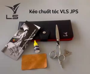 Kéo chuốt tóc VLS lưỡi cong offset vênh đỡ ngón cố định JPS3
