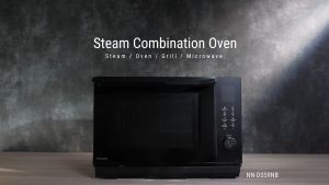 PANASONIC NN-DS59NBYPQ 27L MULTIFUNCTION GRILL STEAM MICROAWAVE OVEN - 1 YEAR WARRANTY