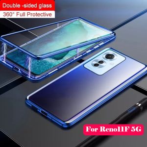 Ốp điện thoại nắp gập lực hút từ tính kim loại 360 ° cho Xiaomi 14t 13t Pro xiaomi14tpro 13tpro 14t 5g vỏ Ốp lật cứng kính bảo vệ cường lực hai mặt