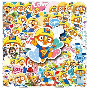 50 Sticker Trẻ Em Dễ Thương Bogo Pororo Bằng Nhựa Chống Thấm Nước Trang Trí Máy Tính Xách Tay Tủ Sách Cốc Cách Nhiệt Gitar Hành Lý Cửa Sổ Điện Thoại Di Động DIY