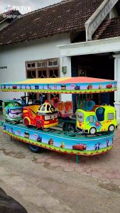 Gear besar odong odong kereta panggung