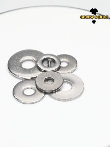 แหวนอีแปะ แหวนรอง น็อตสกรู สแตนเลส 304 M1 M2 M2.5 M3 / Flat Washer Stainless Screw SUS304 M1 M2 M2.5 M3