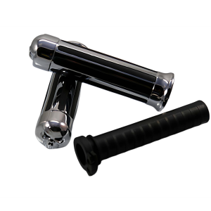 Custom Skull Motorcycle Handlebar Grips