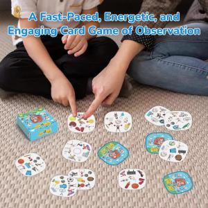 Flipair Sports Matching Card Game Fun Visual Perception Game for Children Focus Training Family School Parties & Travel