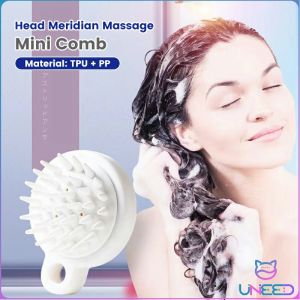 Need. Silicone Hair Washing Brush Head Meridian Massage Artifact Mini Hair Cleaning Comb