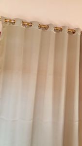 Gorden Jendela Lebar 28012 Gelombang 24 Lubang Gorden Pintu Besar Blackout Polos Glossy Murah Bagus
