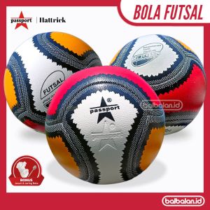 Bola Futsal Passport Hattrick Ball Futsal Bliter PU Kulit