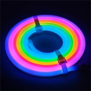 เชือกไฟนีออน16.4ฟุตห้องนอนสำหรับแถบไฟ LED RGBIC กลางแจ้ง IP65กันน้ำไฟ LED พร้อมรีโมทคอนโทรลและการควบคุมแอพพลิเคชั่นแสงเปลี่ยนสีเพลงซิงโครนัสดีไซน์ DIY