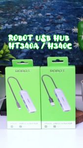 ROBOT USB Hub HT340A / H340C 4 port USB 3.0 High performance Garansi
