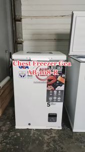GEA AB-108-R AB-108R AB-108 Chest Freezer - Box Pendingin - Lemari Pendingin - Freezer Box untuk Makanan Beku Frozen Food Ice Cream Seafood Dll