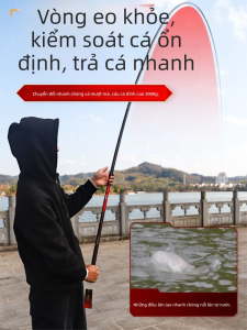 CHUANZE | Cần Câu Cá Siêu Nhẹ Chất Liệu Cứng