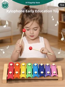 VF | Educational Musical Toy Eight Tones Hand Knock Piano