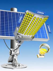 LANSHI | Đèn LED Ngoài Trời Siêu Sáng Solar