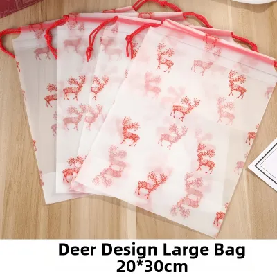 Daisy Frosted Drawstring Bag Ins Bundle Pocket Underwear Storage Bag Small Items Dormitory Student Transparent Subpackage Bag