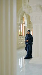 BELIMUKENA PREMIUM - (FREE SAJADAH) Mukena Parasut Travel Mini Leather Handbags Claudia