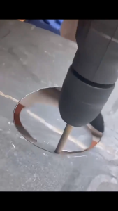 6Pcs HSS Twist Drill Bits Set Titanium Coated Drill Bit Composite Tap Drill Bit Polishing Tools