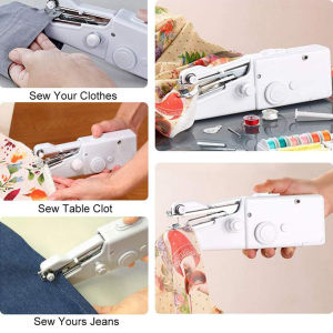 FinDee จักรมือถือ เครื่องใช้ในครัวเรือน จักรเย็บผ้าขนาดเล็ก Electric sewing machine สปอตสินค้า