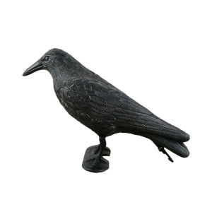 Simulation Black Crow Raven Bird Repellent Pest Control Pigeon Repellent Garden Decoration Outdoor Courtyard Crafts Ornaments