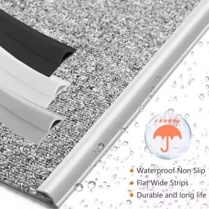 1PC 3meters/118.11in Transition Edge Strip Carpet Edge Strip Floor Edge Strip Rough Edged Floor Edging Strip Easy To Install