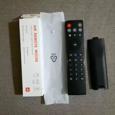 [HCM]Remote Điều khiển TZ20 New voice giọng nói chuột bay không dây học lệnh 5 nút - Điều khiển wireless có chức năng chuột bay tìm kiếm giọng nói thích hợp với Android Box Android TV. 