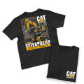 Kaos CATERPILLAR baju distro cotton combed 30s UNISEX BAJU KAOS PROYEK TAMBANG TRAKTOR. 