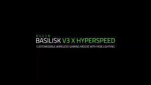 Razer Basilisk V3 X HyperSpeed - Wireless Ergonomic Gaming Mouse