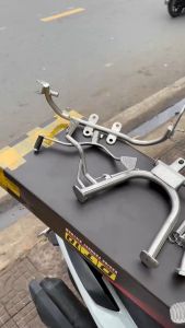 Bộ chông Inox 304 đặc 8 món Exciter 150/155