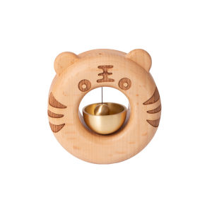 Door-Suction Wind Chime Japanese Style Customized Copper Bell Magnetic Door-Suction Doorbell Door-Entry Reminder Housewarming Gift Door Hanging Decoration