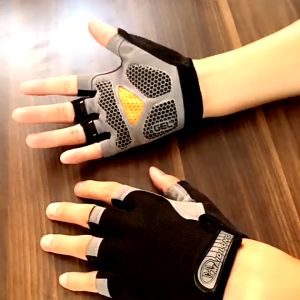 ถุงมือปั่นจักรยาน ถุงมือขับรถbigbike ถุงมือขับมอไซ Cycling gloves กันลื่นเหงื่อ ถุงมือปั่นจักรยานผู้หญิงและผู้ชาย