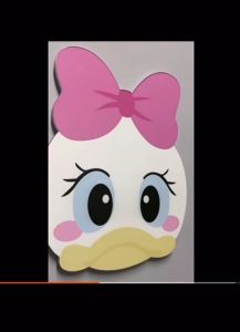 Tranh 3D Dễ Thương Decor Góc Học Tập Phòng Ngủ Cho Bé Siêu Đáng Yêu