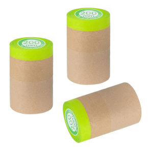 1/3 Rolls 20cm Pre-Taped Masking Film Painting Drop Painters Paper Roll Assorted Paint Masking Paper for Car Furniture Wall