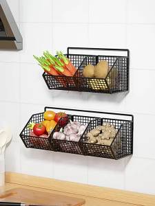 Wall-Mounted Stainless Carbon Steel Basket
