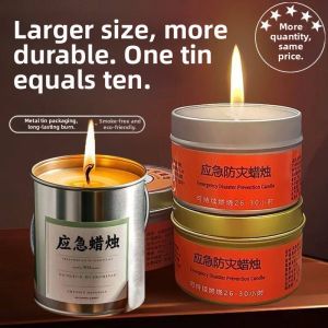 Emergency Lighting Eco-friendly Smokeless Odorless Windproof Waterproof Candle