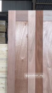 Goodoor Pintu Rumah Kayu Meranti Semi Solid Door SRD20 - 52 x 83 Inch|Durable & Attractive Meranti Door| Pintu Utama