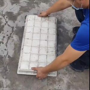 Imitation Tree Pattern Stepping Stone Gardening Stepping Lawn Garden Courtyard Stepping Stone Concrete Plastic Mold Landscape Design