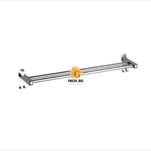 Thanh Treo Khăn Tắm INOX 304 Cao Cấp Có Móc Treo - Kích Thước Đa Dạng