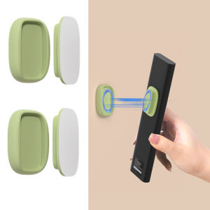 2pcs Install remote control with magnetic suction hook strong adhesive suction cup wall mounted TV air conditioning remote co