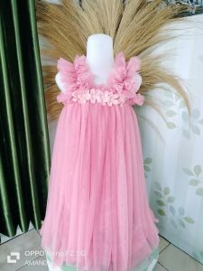 dress party cantik elegan anggun cantik bisa request warna