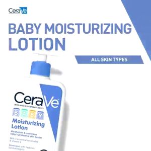 CeraVe Baby Moisturizing Lotion with 3 Essential Ceramides & Vitamin E (8 fl.oz / 237ml)
