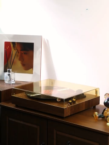 Fornuts เครื่องเล่นแผ่นเสียง แผ่นเสียงไวนิล ลำโพงบลูทูธ เครื่องเล่นแผ่นเสียงย้อนยุค เครื่องเล่นเพลง เอาต์พุต RCA สามารถเชื่อมต่อกับลำโพงบลูทูธได้