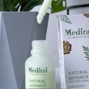 โปร 3 ขวด Mediral Anti-Melasma Serum เมดิรัล แอนตี้-เมลาสมา เซรั่ม เอ้ ชุติมา 1 ขวด มี 30 ml.