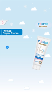 PUREBABY DIAPER CREAM PERAWATAN KULIT BAYI 100ml - 200ml