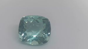 Natural Light Blue Brazil Quartz 20.19 Cts. Cushion Cut Eye Clean Grade AAA+ Loose Gemstone