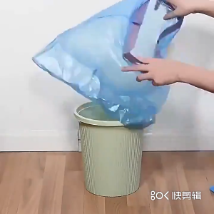 💎Emerald Vein💎10ม้วน ถุงขยะที่มีเชือก ถุงขยะ 45x50 ซม. ถุงขยะอเนกประสงค์ ถุงขยะแบบม้วน พร้อมสายหูหิ้ว หลากสีแบบมีเชือก🔥คุณภาพดีราคาถูก