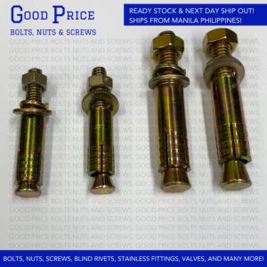 Titanized Dyna Bolt Anchor Nut