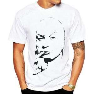Printed Men T Shirt Cotton Tshirts O-Neck Short-Sleeve Austin Powers - Dr Evil Women T-Shirt
