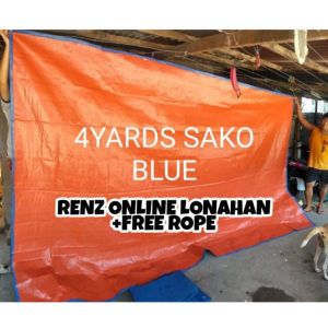 8ft x 12ft (4yards) Blue Sack / Sako Lona / Waterproof Sack Tolda Lona Sakolin